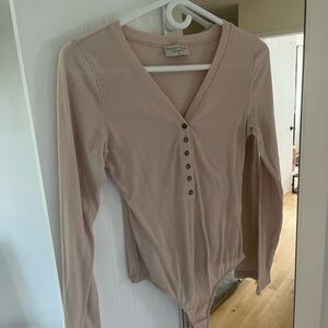 Dress forum oatmeal body suit long sleeve